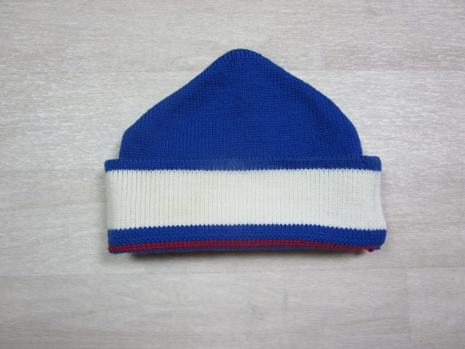 Vintage Morrisville VERMONT Wool B & W Williams Bar-W Originals Beanie ski hat - Image 1 of 4