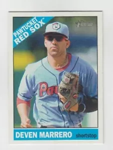 (9) Deven Marrero 2015 TOPPS HERITAGE MINORS ROOKIE CARD LOT #79 PAWTUCKET - Picture 1 of 1