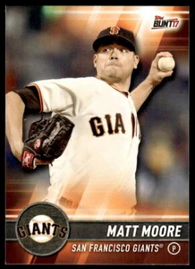 2017 Topps Bunt #84 Matt Moore San Francisco Giants - Picture 1 of 2