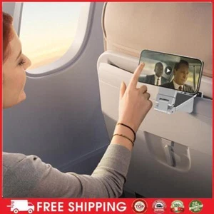 Airplane Phone Holder with 360 Degree Rotation Travel Phone Stand for Flying - Photo 1 sur 18