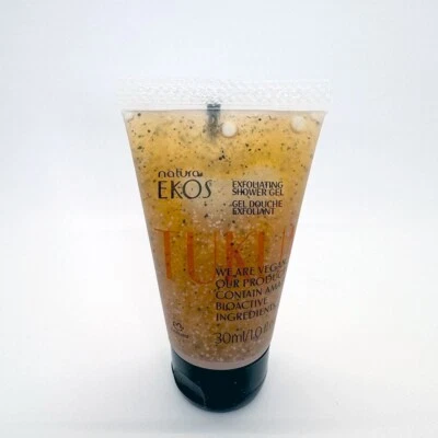 NEW & SEALED! Natura Ekos Tukuma Exfoliating Shower Gel - TRAVEL SIZE 1 oz. - Image 1 of 2
