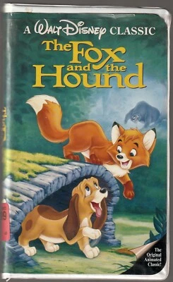 RARE Black Diamond Edition The Fox and the Hound VHS Tape - Walt Disney Classics - Image 1 of 3