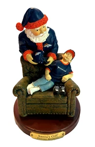NFL Santa's Gift DENVER BRONCOS The Memory Company Series Figurine Christmas - Picture 1 of 5
