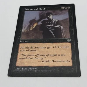 Magic The Gathering Noctural Raid Mirage Uncommon Instant - Picture 1 of 9