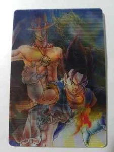 Carte Dragon Ball Z DBZ Gumica Dragon Ball Z x One Piece #25 Moving Card 2008 - Foto 1 di 1
