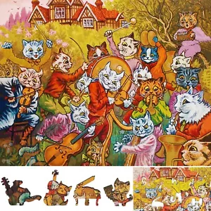 Wooden Jigsaw Puzzle for Adults by FoxSmartBox -235 Pieces-And the Band Plays On - Picture 1 of 8