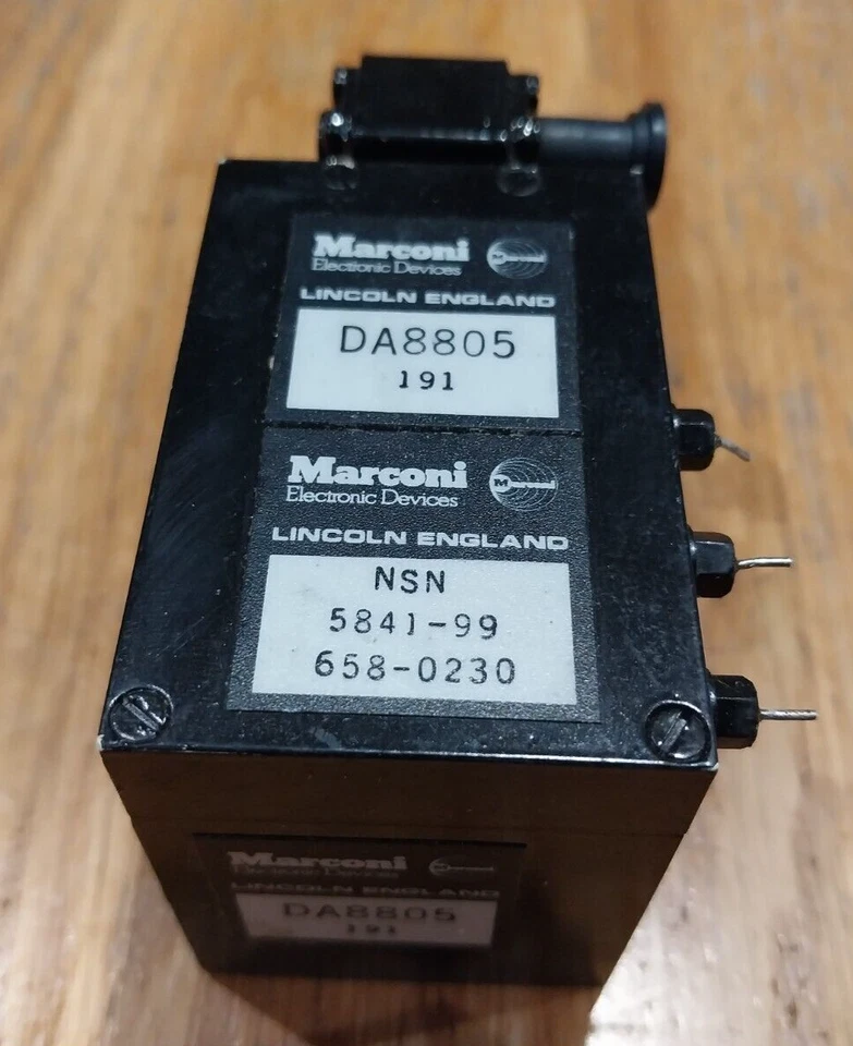Marconi Electronics Radio Frequency Oscillator DA8805 5841-99-658-0230 - Image 1 of 4