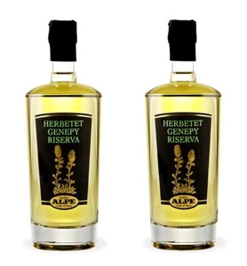 Genepy Herbetet Riserva Alpe - CONFEZIONE da 2 bott 500 ml liquore Valle D'Aosta - Foto 1 di 5