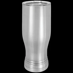 18 sublimatable Edelstahl 20 Unzen Polar Camel Pilsner mit klarem Deckel - Bild 1 von 2