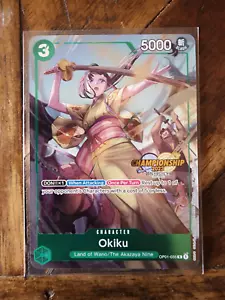 One piece TCG - Okiku - OP01-035 - NM/M - Championship CS 2023 - ENG - Picture 1 of 1