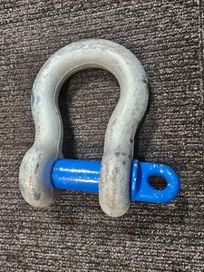 Campbell Anchor Screw Pin Shackle 13 1/2 T Working Load Limit, 1 3/8 - Picture 1 of 9