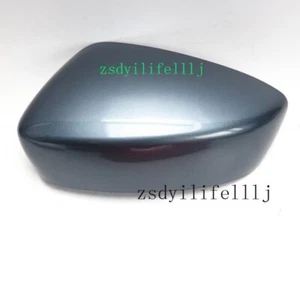 1xFor Mazda 3 2014 2015 2016 Car Front Left Side Rearview Mirror Blue Cover Trim - Picture 1 of 2