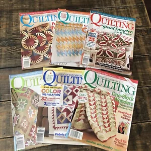 American Patchwork Quilting Magazine Lot, Issue 95, 104, 105, 116, 125 & 128 - Picture 1 of 10