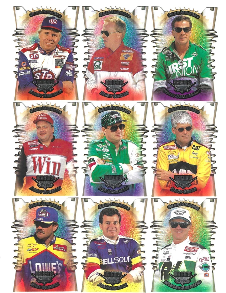 1998 High Gear GEAR JAMMERS #GJ18 Wally Dallenbach--ONE CARD ONLY! - Image 1 of 3