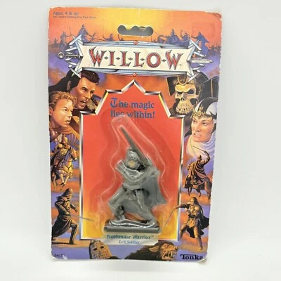 Figura de PVC miniatura Tonka de colección 1988 Willow Movie Nockmaar Warrior Evill Soldier Foto 1 de 4
