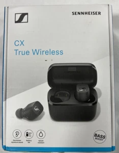 Sennheiser CX True Wireless Earbuds Black USED - Picture 1 of 4