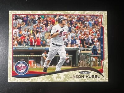 2014 Topps Camo #405 Jason Kubel #'d 2/99 Twins - Image 1 of 2