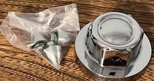 Vtg NOS Spiked Gas Cap Cover for Harley Davidson Indian & other Motorcycles - Picture 1 of 4