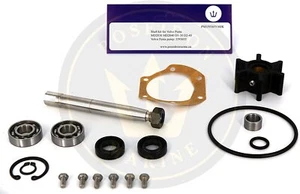 Sea Water Pump Shaft Repair kit for Volvo Penta MD2030 MD2040 D1-30 D2-40 Pump 3 - Bild 1 von 2