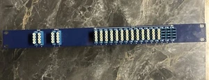 2 X 16 LC UPC Single mode Splitter Panel Rack Mount Rack Fiber Optic OTDR Ports - Picture 1 of 12
