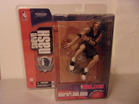 2003 Mcfarlane Steve Nash Dallas Mavericks NBA series 5 Figure Cover