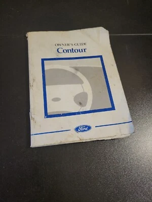 1998 福特 CONTOUR OWNERS 操作员驾驶员指南手册 GLOVEBOX  — 第 1/4 张图片