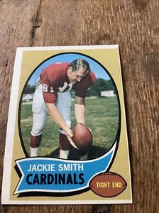Topps Football #225 Jackie Smith 1970 vintage - Foto 1 di 2