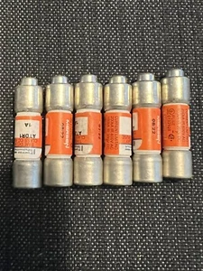 Pack of 6 Mersen ATDR1 1A 600Vac Fuses NEW - Picture 1 of 1
