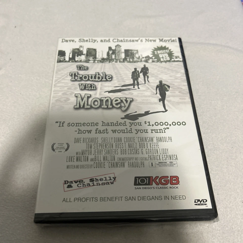 The Trouble with Money (DVD, 2006) - Dave, Shelly & Chainsaw 101 KGB + Bonus Foto 1 de 2
