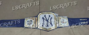 Cinturón Campeonato Serie Mundial MLB New York NY Yankees 27X Adulto Talla 2mm Latón - Imagen 1 de 4