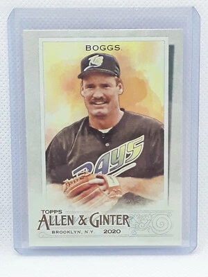 Wade Boggs 2020 Topps Allen & Ginter Baseball - #126 - Tampa Bay Rays - Image 1 of 2