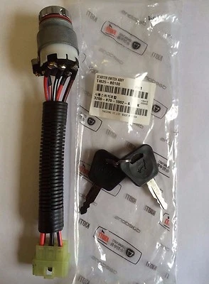 Nuevo conjunto de interruptor de arranque OEM KIOTI con llaves - tractores CK DK DS RX, Mechron Foto 1 de 4