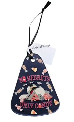 Disney Parks Stitch No Regrets Only Candy Acrylic Ornament with 3-D Effect