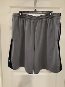 Under Armour HeatGear Active Shorts Men's XL Gray Drawstring Waist - Picture 1 of 5