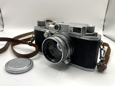 [EXC+++++]Canon IIb 35mm Film Rangefinder Camera w/50mm F/1.9 Lens From Japan - Image 1 of 4