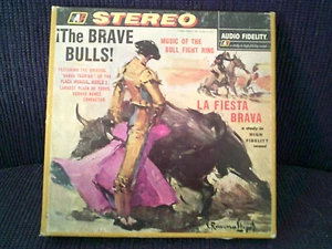 The Brave Bulls! Banda Taurina Genaro Nunez Reel To Reel Tape with paperwork - Picture 1 of 8