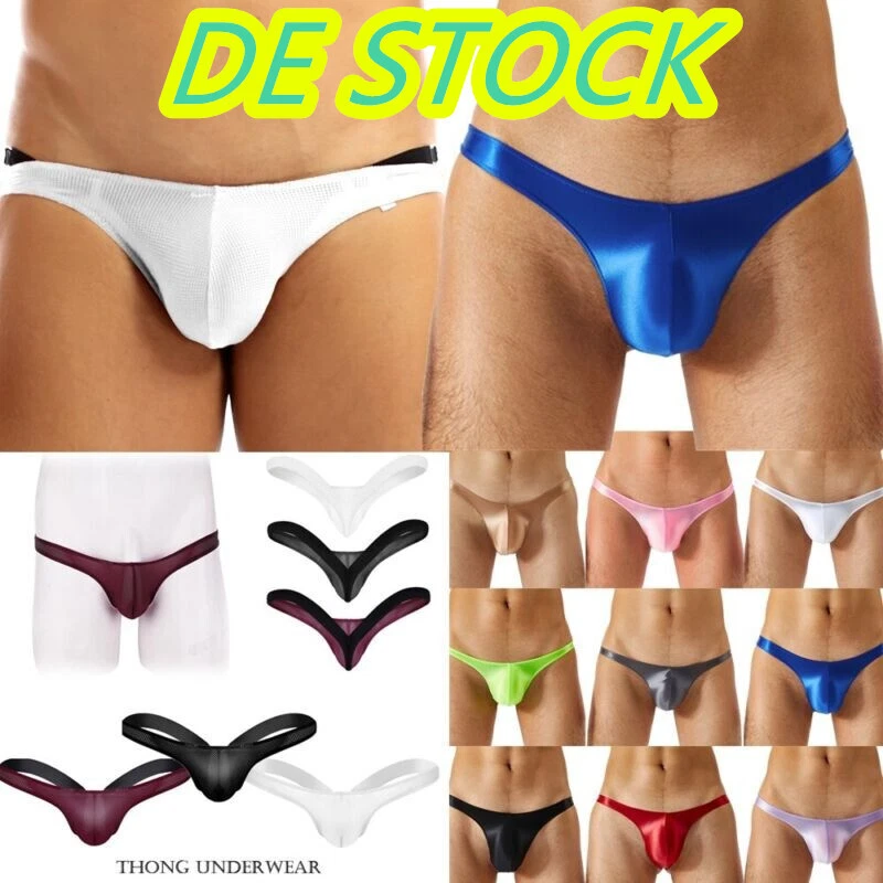 Herren!Transparent Mesh G-String Mini String Slip Tanga Thong Unterhose Dessous - Bild 1 von 4