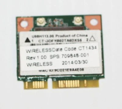 Genuine Internal Wireless Card 709848-001 RTL8188EE--HP Envy 15 15t-j100 Laptop - Image 1 of 2