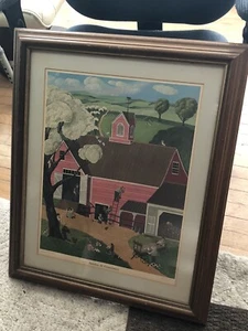 “Sunday at Grandma's” by Robert Franke 390/890 22.5” X 27” Signed Framed - Picture 1 of 12