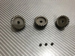 Engranaje de piñón de acero Mod 1 M1 23T 25T 27T 5 mm se adapta al motor M1 Spur Gear Castle 1/8 - Imagen 1 de 2