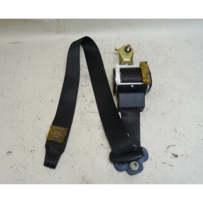 BMW E36 318ti 1995-1999 delantero derecho de fábrica cinturón de seguridad negro OEM Foto 1 de 3