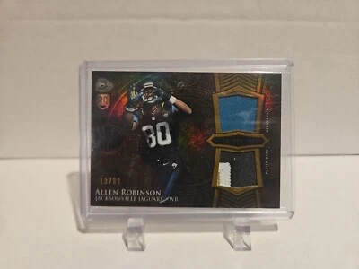 2014 Bowman Sterling Dual Relics Allen Robinson #BSRDR-AR Rookie Patch Jersey RC - Image 1 of 4