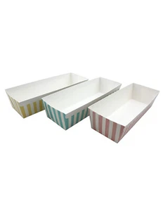 Set di 5 Stampi in Carta per Plum-cake triplica strato cerato Fackelmann - Foto 1 di 1