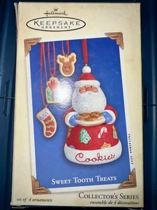Tarro de galletas Hallmark Sweet Tooth Treats Keepsake 2003 segunda serie - Imagen 1 de 7