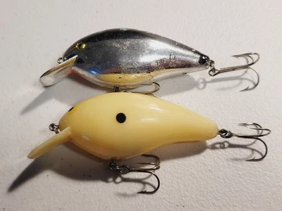 2 Fishing Lures Cotton Cordell Big O & Norman 3" - Image 1 of 4