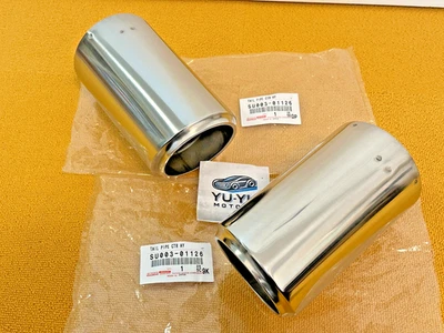 Scion Genuine FR-S Toyota 86 Subaru BRZ Large Exhaust Muffler End Tip Pair OEM - Image 1 of 4