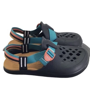 Chaco Chillos Clog Shoes Mens 10 Multicolor Water Vacation Strap Adjustable - Picture 1 of 7