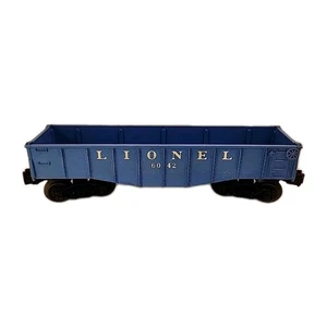 Lionel Short Gondola Blue #6042 Post War 1959-64 - Picture 1 of 7