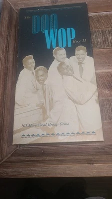 VARIOUS ARTISTS Doo Wop Box II  ( R&B ) 4 cd box w booklet (1 case missing) - Image 1 of 4