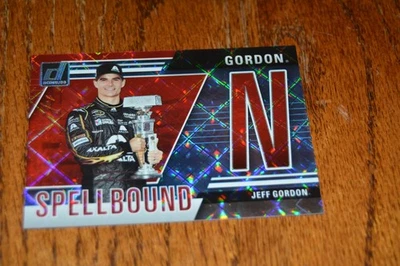 2025 DONRUSS RACING JEFF GORDON SPELLBOUND "N" / PLATINUM DIAMOND 1 / 1 - Image 1 of 4